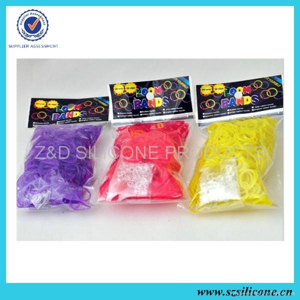 Factory wholesell rainbow loom rubber bands 3
