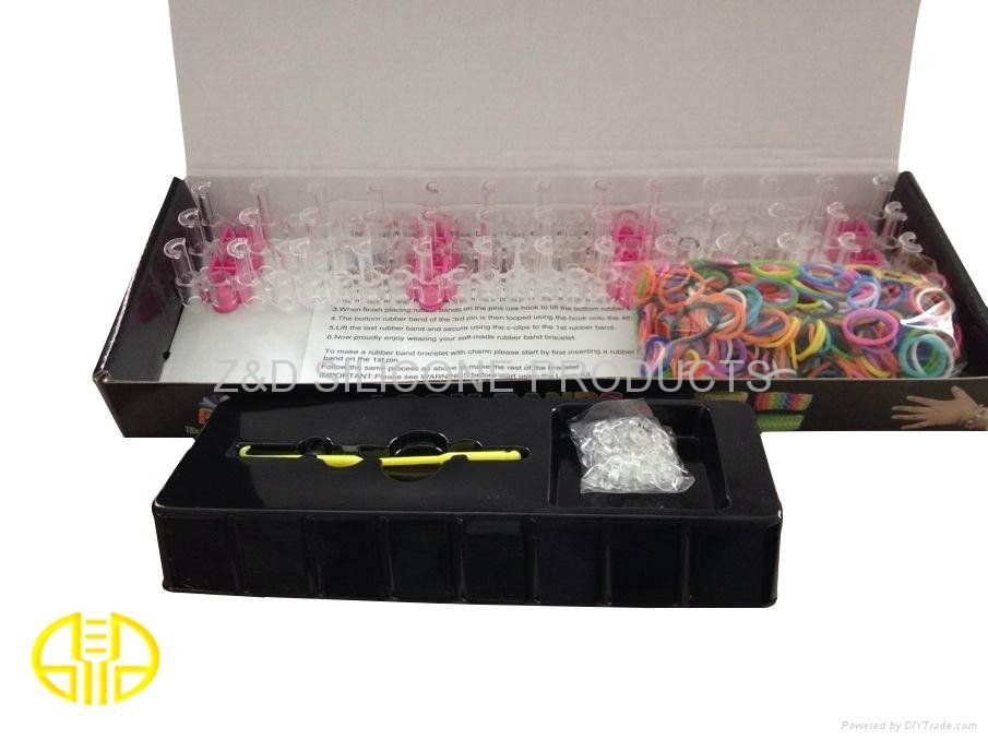 Wholesale rainbow loom rubber bands 2