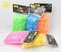 Jelly rainbow loom rubber bands 1