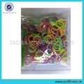 Scented rainbow loom rubber bands