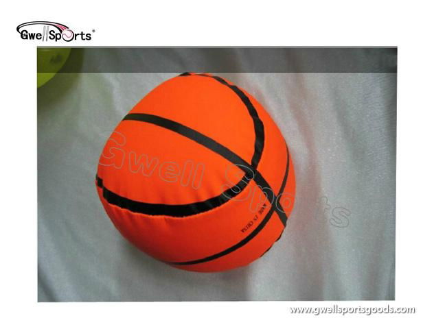 stuffed basketball toy