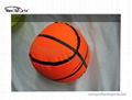 stuffed basketball toy