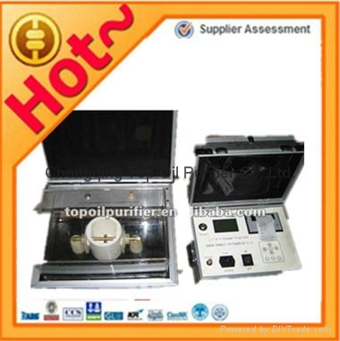 Automatical transformer oil tester, outputing voltage 60kV,80kV and 100kV 1