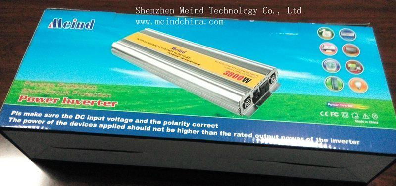 Modified Sine Wave Built-in Charger DC to AC Sufficient 3000W Power Inverter 5