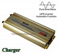 Pure Sine Wave Built-in Charger UPS DC 12V to AC 220V Sufficient 2000W Inverter 1