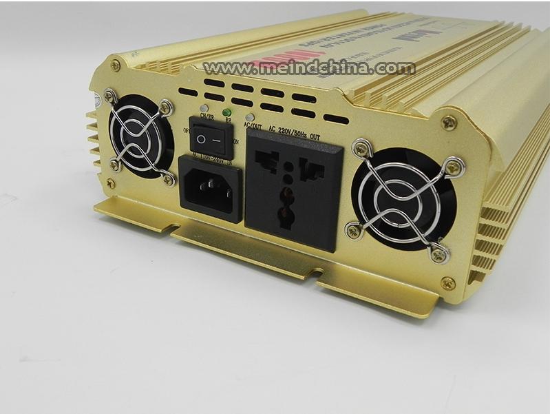 Pure Sine Wave Built-In Charger UPS DC to AC Continuous 1000W Power Inverter 2