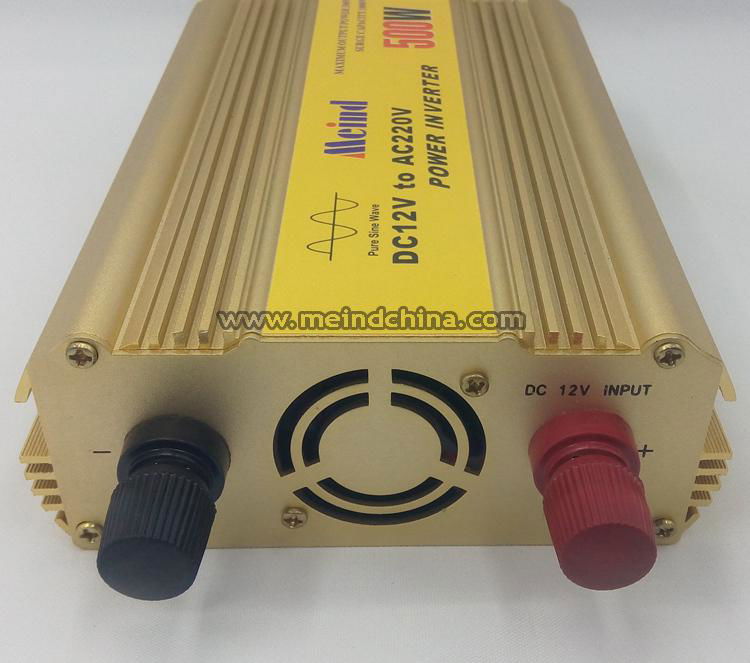 Sufficient 500W Pure Sine Wave DC to AC Universal Socket Power Inverter 3