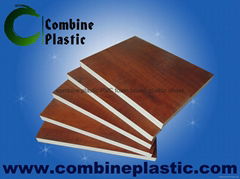 combine plastic PVC foam board