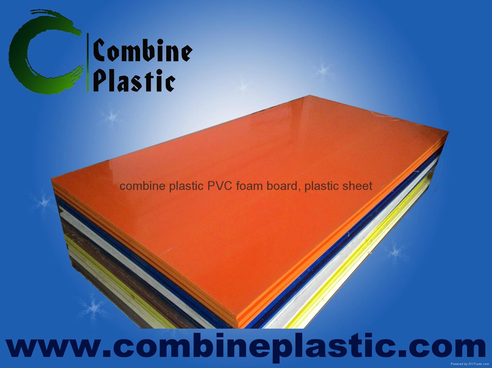 combine plastic PVC foam board 1220mm x 2440mm (China Manufacturer
