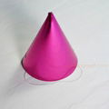  Foil paper hat, foil party hat, metallic paper hat, party favors 3