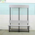 Compact Laminate Panel Shower Room Bench 1