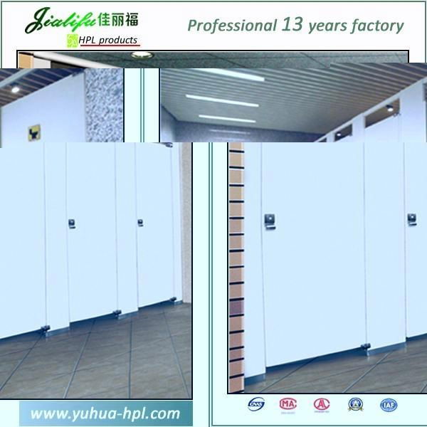 Jialifu Congo international airport hpl toilet cubicle partition 5