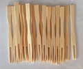 bamboo fruit forks
