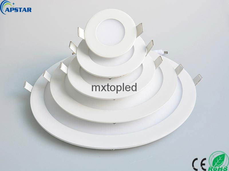 Shenzhen factory Indoor ultra thin flat round 15w led panel light  4