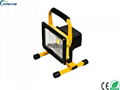 Outdoor portable recharge led floodlight 10w 20w 30w 50w led flood light 2