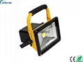 Outdoor portable recharge led floodlight 10w 20w 30w 50w led flood light 3