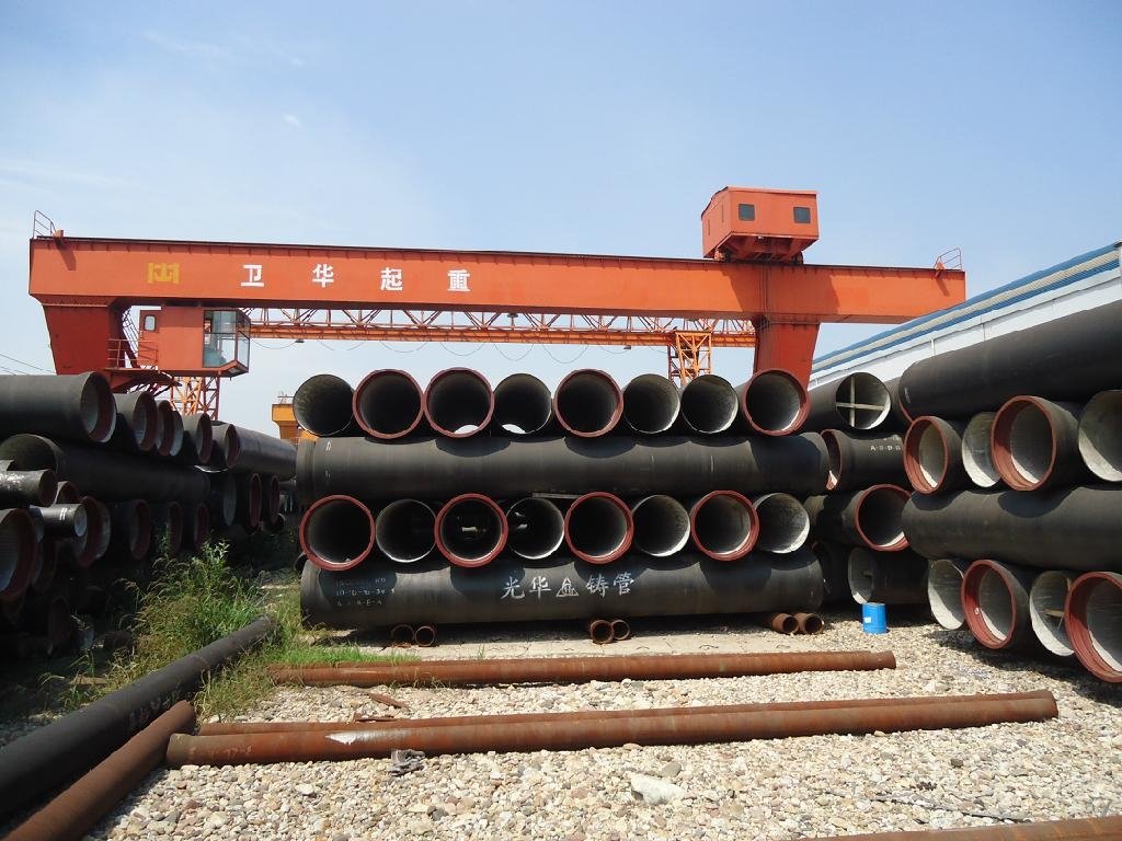 ISO2531 ductile iron pipes  5