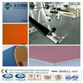 high resistanr pvc sports flooring cover