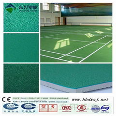 anti-skidding badminton flooring in china