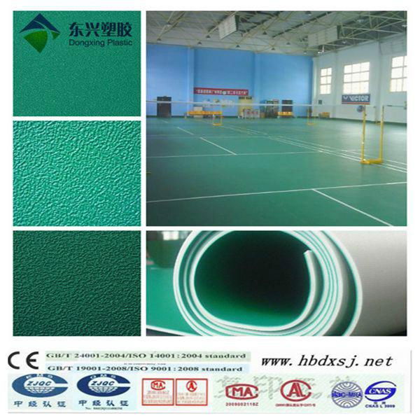 anti-skidding badminton flooring in china 2