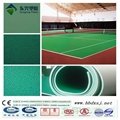 anti-skidding badminton flooring in china 3