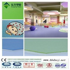 indoor durable kindergarten pvc vinyl flooring rolls