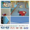 colorful pvc flooring roll for