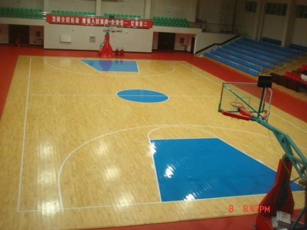 indoor professional wooden texture pvc basketball floor roll