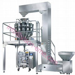 Combined Weighing Scale+ Potato chips Packing machine