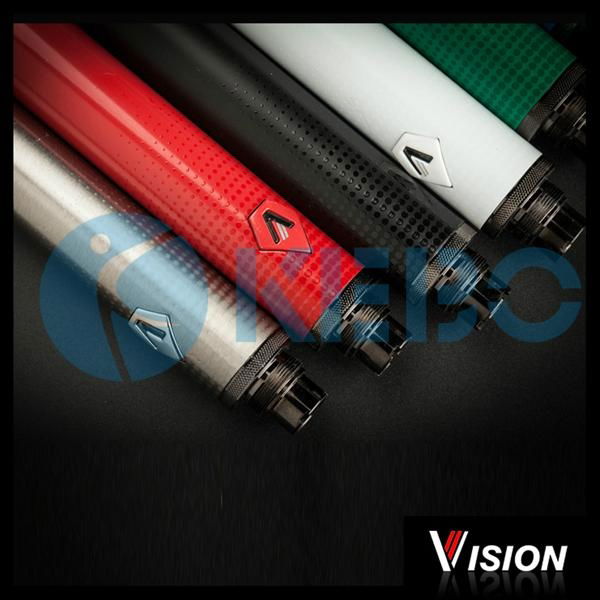 2014 Powerful and long lasting stable ecig battery 1600mah vision spinner 2 3