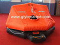 solas marine life raft for lifesaving