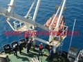 Marine freefall lifeboat for lifesaving equipment 2