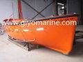 Marine open type boat for lifesaving equipment 1