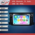 Huifei stereo touch screen in car dvd player with 1080P high definition 2