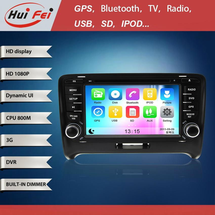 Huifei stereo touch screen in car dvd player support bluetooth phone book