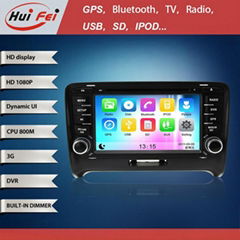 Huifei stereo touch screen in car dvd player support bluetooth phone book
