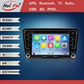 Huifei stereo touch screen in car dvd player support bluetooth phone book 5