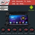HuiFei Android 4.2.2 Auto Radio in Car DVD player with Mirror Link Capacitive  4