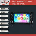 Touch Screen in Car DVD Player GPS NAVIGATION support bluetooth NFC Dual-zoneUSB 3