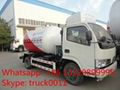 5,500L mobile lpg gas dispensing truck for sale 