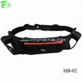 Neoprene Hydration Belt with Phone Pouch