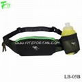 Expandable Running Pouch for Sport with Bottle Holder  1