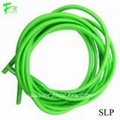 Reflective elastic round cord shoelaces