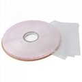Double sided PE plastic bag sealing tape