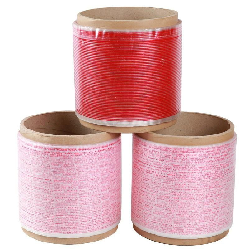 Double sided resealable bag sealing tape 4