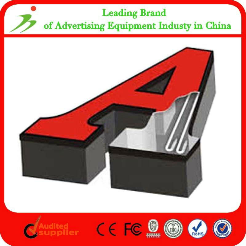 Irregular Outdoor Acrylic Channel Letter Led Advertising Display 2