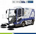rechargeable floor sweeper tractor road sweeper electric sweeper  2