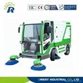 rechargeable floor sweeper tractor road sweeper electric sweeper  3