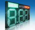 Gas Bill Boards LED Gasoline Price Signs LED Gas Bill Board for gas station 2