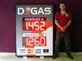 Gas Bill Boards LED Gasoline Price Signs